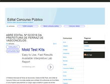 Tablet Screenshot of editalconcursopublico.com